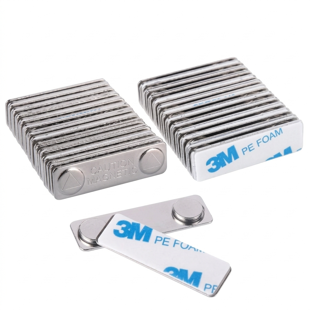 Magnetic Name Badge Holders with Neodymium Magnets