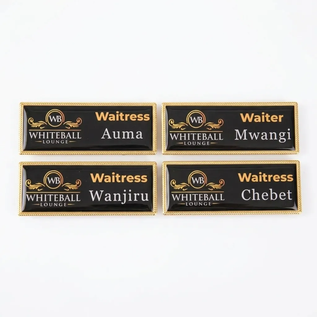 Magnetic Name Badge