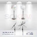 A4 Adjustable Sign & Poster Display Stand | Rotatable Floor-Standing Sign Holder – Sokev Studio